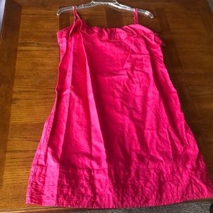 Hot pink summer dress